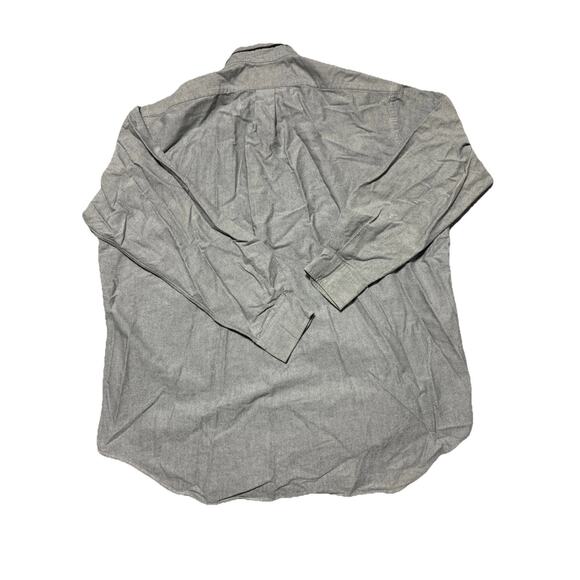 Ralph Lauren Shirt Mens Large Grey Blake Flesh Pony Preppy Classic Vintage - Picture 2 of 9